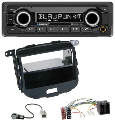 Blaupunkt Bluetooth DAB MP3 USB Autoradio für Hyundai i10 2008-2013 Rubber Touch - Bild 1 von 4