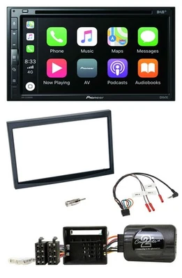 Pioneer DVD 2DIN Lenkrad DAB Bluetooth USB Autoradio für Citroen C2 C3 Berlingo - Bild 1 von 4
