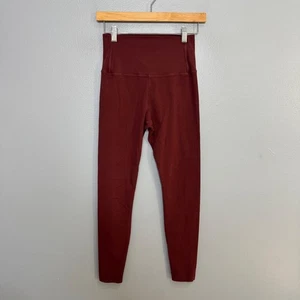 AMERICAN GIANT burgundy leggings size 8 Womens Casual Stretch - Picture 1 of 5
