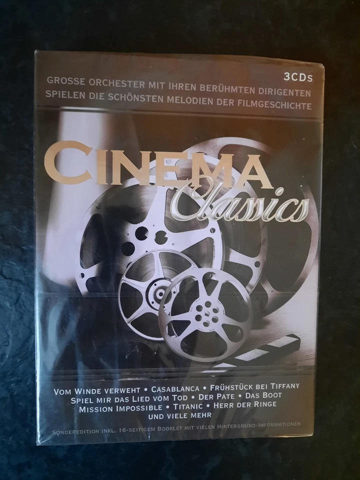 Cinema Classics : Die schönsten Melodien der Filmgeschichte (Orchester, Neu/OVP) - Bild 1 von 2