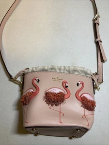 Borsa a tracolla Kate Spade Flamingo Purse Pipa Bag By The Pool Bag. - Foto 1 di 8