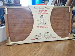 VINTAGE DEVON CO. ELEKTRONISCHER SPEISENWÄRMER 110 WATT USA Kochplatte RETRO  - Bild 1 von 3