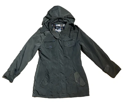 Anthropologie Luii Lite Jacket Women's Size Medium Full Zipper Olive Green - Image 1 of 4