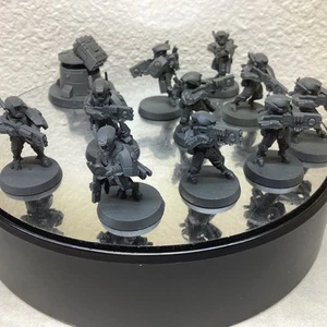 Warhammer 40k- Tau Breachers 10x models built primed MS62315 - Picture 1 of 8
