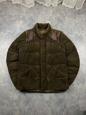 Chevignon Togs Unlimited down puffer jacket with leather shoulder panels Size L - Image 1 of 4