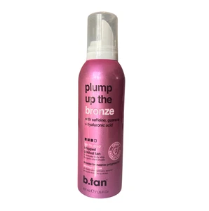 b.tan plump up the bronze self tanning mousse tan to deep 7oz NEW - Picture 1 of 6