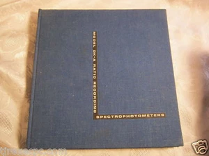 BECKMAN RECORDING Model DK-A SPECTROMETER LAB SCIENCE OPTICAL Rare Manual Book - Picture 1 of 3