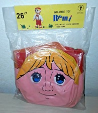 Pupazzo Remi Gonfiabile Sacis Vintage Anni 70 Made in Italy Giocattolo Vintage