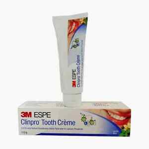Clinpro Tooth Creme Toothpaste Spear Mint Sodium Fluoride Anti-Cavity 3M ESPE