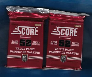 2013-14 Score NHL paquete jumbo de hockey lote (2) ¡nuevos novatos dobles sellados de fábrica! ¡! - Imagen 1 de 2