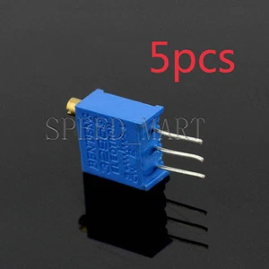 5 pcs 3296W-103 10K ohm 3296 Trim Pot Trimmer Potentiometer HM New - Picture 1 of 4