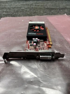 AMD FirePro V3900 1GB GDDR3 Low Profile Video Card DP DVI 677893-003 707251-001 - Image 1 of 4