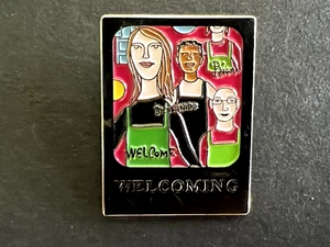Starbucks Coffee Welcoming Willkommen Mitarbeiter Schürze Pin - Bild 1 von 3