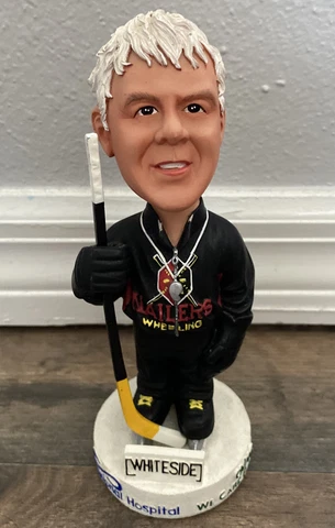 JOHN BROPHY WHEELING NAILERS SGA ECHL HEAD COACH WHITESIDE BOBBLE HEAD 2002 Cover