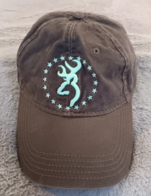 Browning женщин охоты регулируемый ремень назад зеленый шляпа/кепка новом звезды олень - Изображение 1 из 4