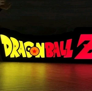 Dragon Ball Z Lightbox Stampato in 3D | Display Luce LED USB Lunghezza 9 1/4" - Foto 1 di 6