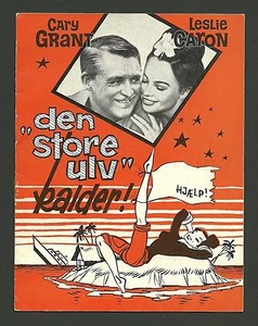 Programa de películas suecas de colección Father Goose Cary Grant Leslie Caron - Imagen 1 de 4