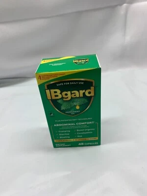IBgard Síndrome del Intestino Irritable 48ct Cápsulas Confort Abdominal - Exp. 2/26 Foto 1 de 4