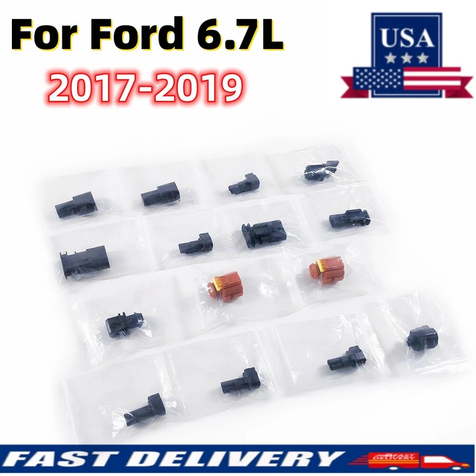Tuner Harness Plug Kit For Ford 3.0L & 6.7L F250 F350 F450 F650 F750 2017-2019 - Image 1 of 4