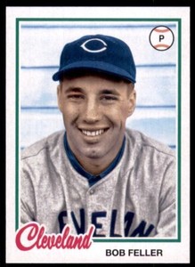 2022 Archives Base #135 Bob Feller - Cleveland Guardians
