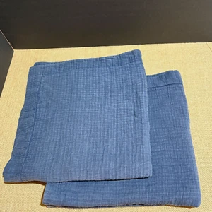 PEACOCK ALLEY Bradley Matelasse Euro PillowSham Set (2) Egyptian Cotton Portugal - Picture 1 of 13