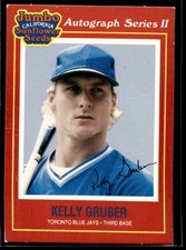 1991 Kelly Gruber #12 Toronto Blue Jays