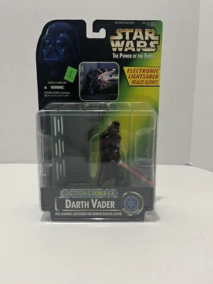 1996 Kenner Star Wars Power of the Force Electronic Power F/X Darth Vader Figure - Image 1 of 2