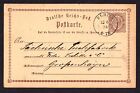 ELBING Westpreußen / Deutsche Reichspost * GA Postkarte um 1870