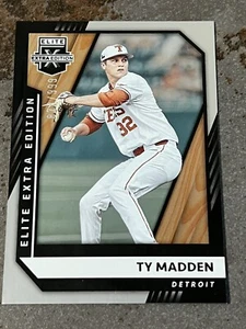 2021 Panini Elite Extra Edition Rookie Card #32 Ty Madden (878/999) - Imagen 1 de 11