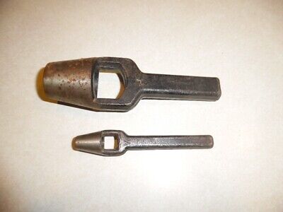 2 Vintage C.S. Osbourne Leather Hole Punches 3/8  And 1 1/8  • 37.26€