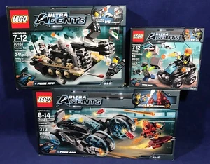 3 New ULTRA AGENTS LEGO Infearno Interception TREMOR TRACK 70160 70161 70162 - Picture 1 of 11