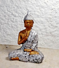 Statuette Deesse Meditant Inde Thai en terre / argile cuite