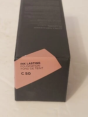 NEW Avon The Face Shop Ink Lasting Liquid Foundation C50 Slim Fit TAN 1 oz. - Image 1 of 4