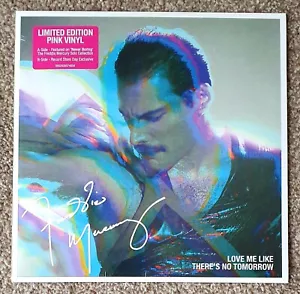 FREDDIE MERCURY - LOVE ME LIKE THERE'S NO TOMORROW LTD EDITION - PINK 7" NEW - Picture 1 of 3