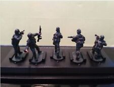 1/72 5pcs Caesar P808 Modern Soldiers Group Mini Figure Models Scene Ornaments