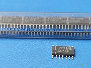 (10 PCS) 74LCX04M NSC Inverter 6-Element CMOS 14-SOIC - Picture 1 of 4