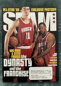 2003 May SLAM Magazine YAO MING STEVE FRANCIS Houston Rockets w/Posters🏀 - Picture 1 of 7