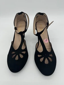 Chase + Chloe Damen Kimmy-36 Pumps Schuhe schwarz Nubuk Größe 9 - ohne Karton - Bild 1 von 10