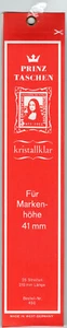 Prinz Taschen Nr. 450 Klemmstreifen 210 x 41 mm Kristallklar 25 St. ungebraucht - Picture 1 of 4