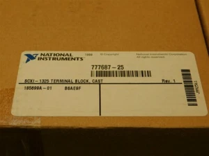 National Instruments SCXI-1325 48Pos Terminal Block Assembly Die-Cast Case - Picture 1 of 2