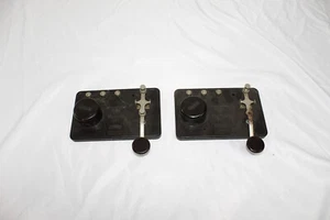 vintage morse code Practice Set Speed-x Model 450. Untested. Set Of 2 - Zdjęcie 1 z 8
