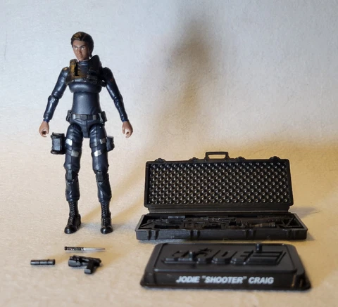 GI Joe Jodie Shooter Craig v1 2016 50th 25th Anniversary Special Forces COMPLETE Cover
