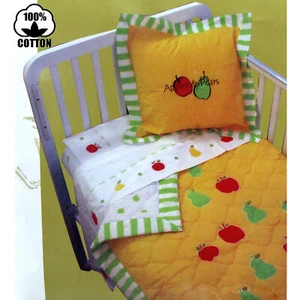 100% Cotton Apples & Pears Sheet Set Single - Picture 1 of 2