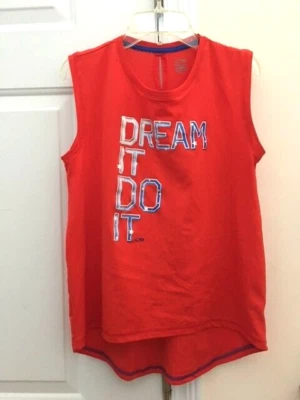 ENVIAMOS UPS 4 MENOS Champion Ropa Deportiva Top Dream it Do it 14 16 Rojo Alto Bajo Foto 1 de 4