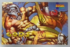 GODS VIDEO GAME SEGA PRO MAGAZINE 1992 VINTAGE RETRO ADVERT