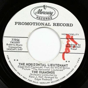 Diamonds- The, Horizontal Lieutenant - Vanishing American, Mercury 71956 Promo - Picture 1 of 1