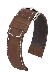 SATTELLEDER SPORT ARMBAND HIRSCH MARINER WATER-RESISTANT 18 , 20 , 22 , 24 MM de - Bild 1 von 12