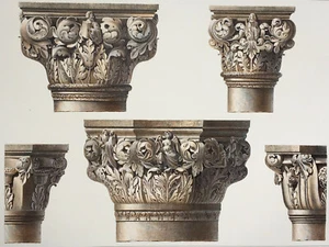 PALAIS DOGES VENISE Italie LITHOGRAPHIE Leger MOYEN AGE Architecture XIX° - Imagen 1 de 4