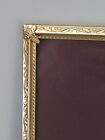 Vtg Frame Gold Ornate Metal Picture 8x10 MCM Wall Hang Back Hollywood Photo