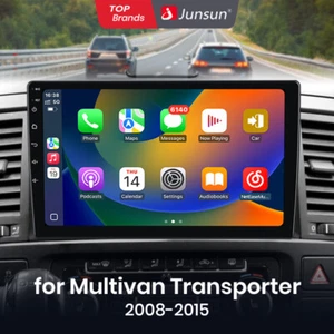 Für VW Multivan V T5 Transporter 64G Android 13 Autoradio CarPlay GPS Navi - Bild 1 von 12